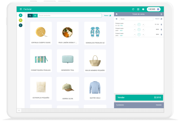 screenshot of Alegra POS